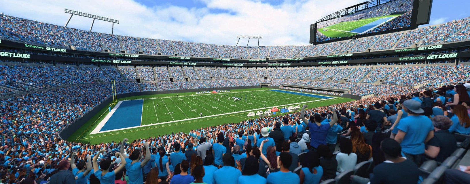 Seat view from Club