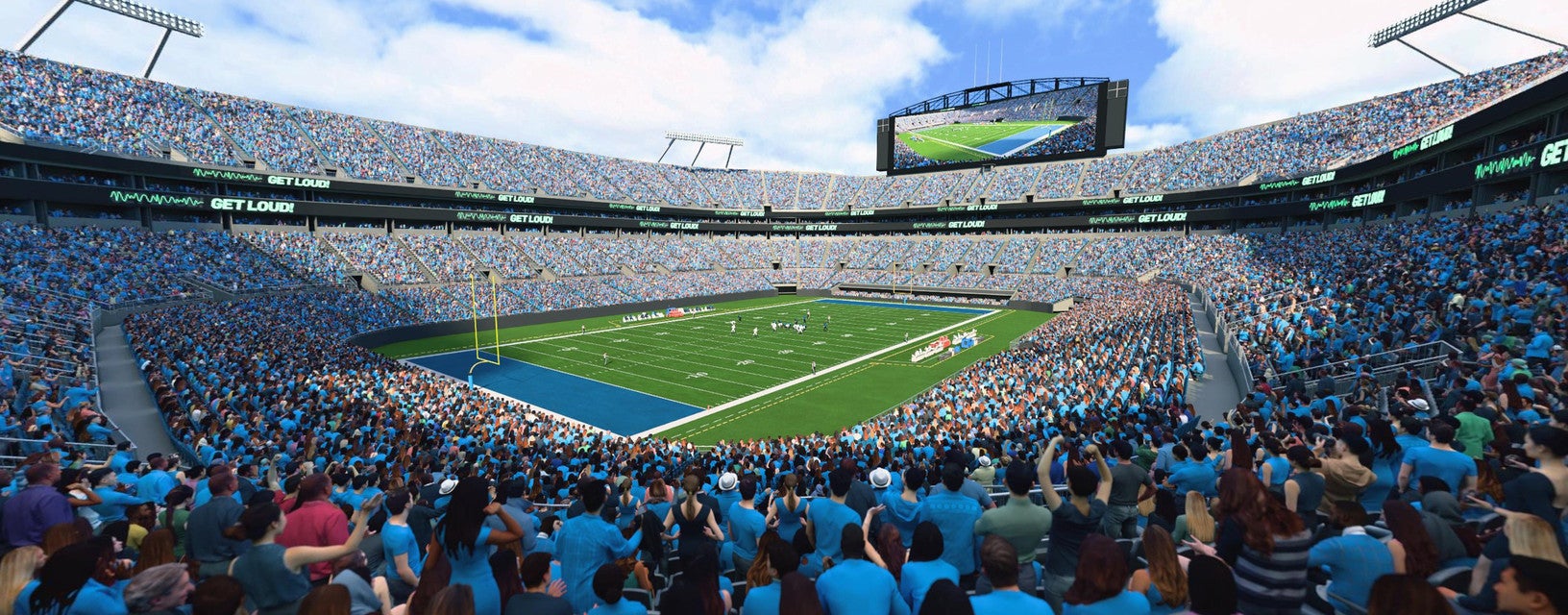 Seat view from Club