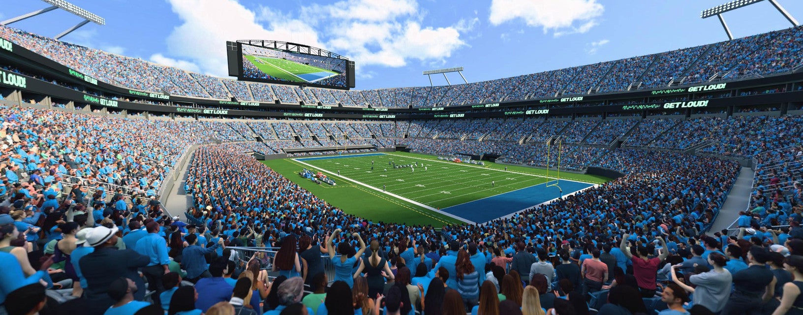 Seat view from Club