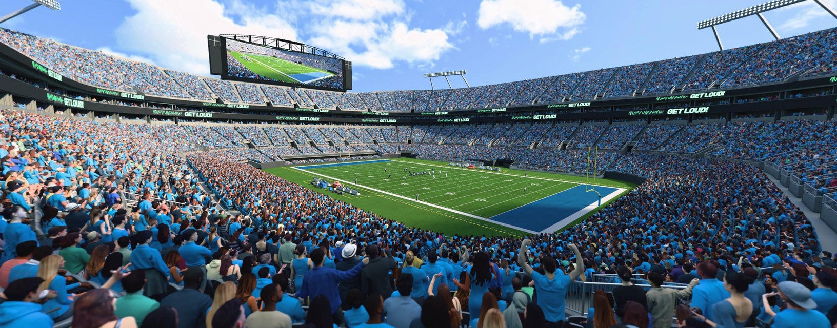 Seat view from Club