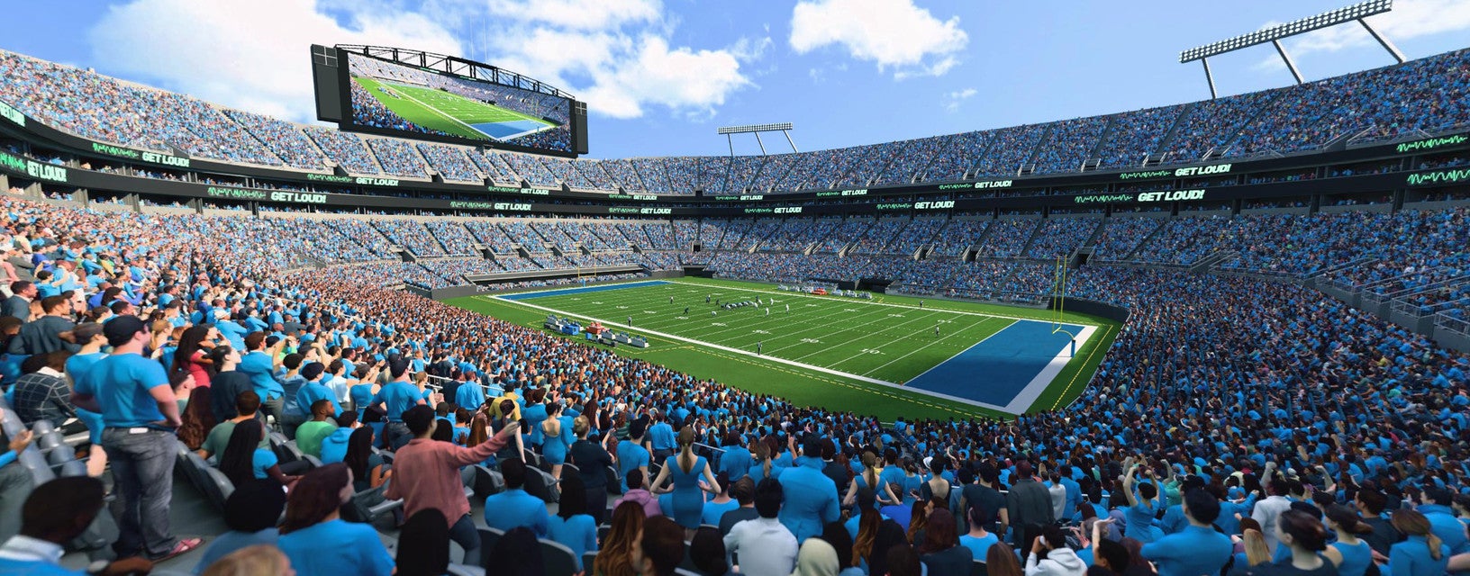 Seat view from Club
