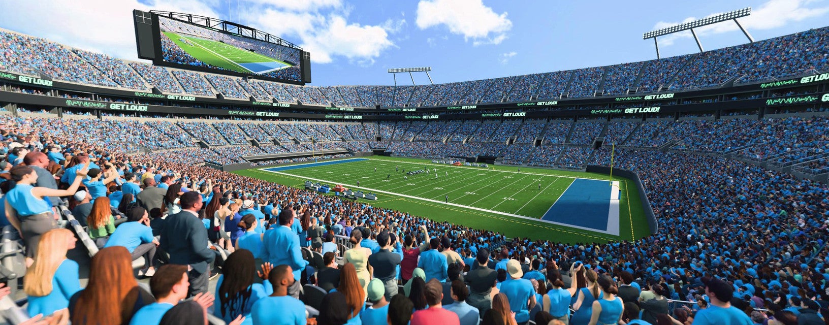 Seat view from Club