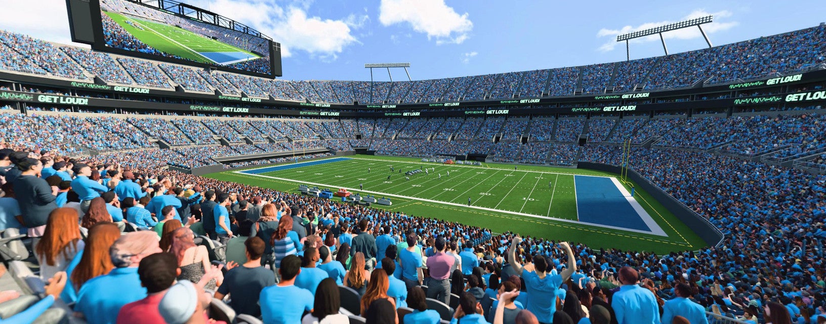 Seat view from Club