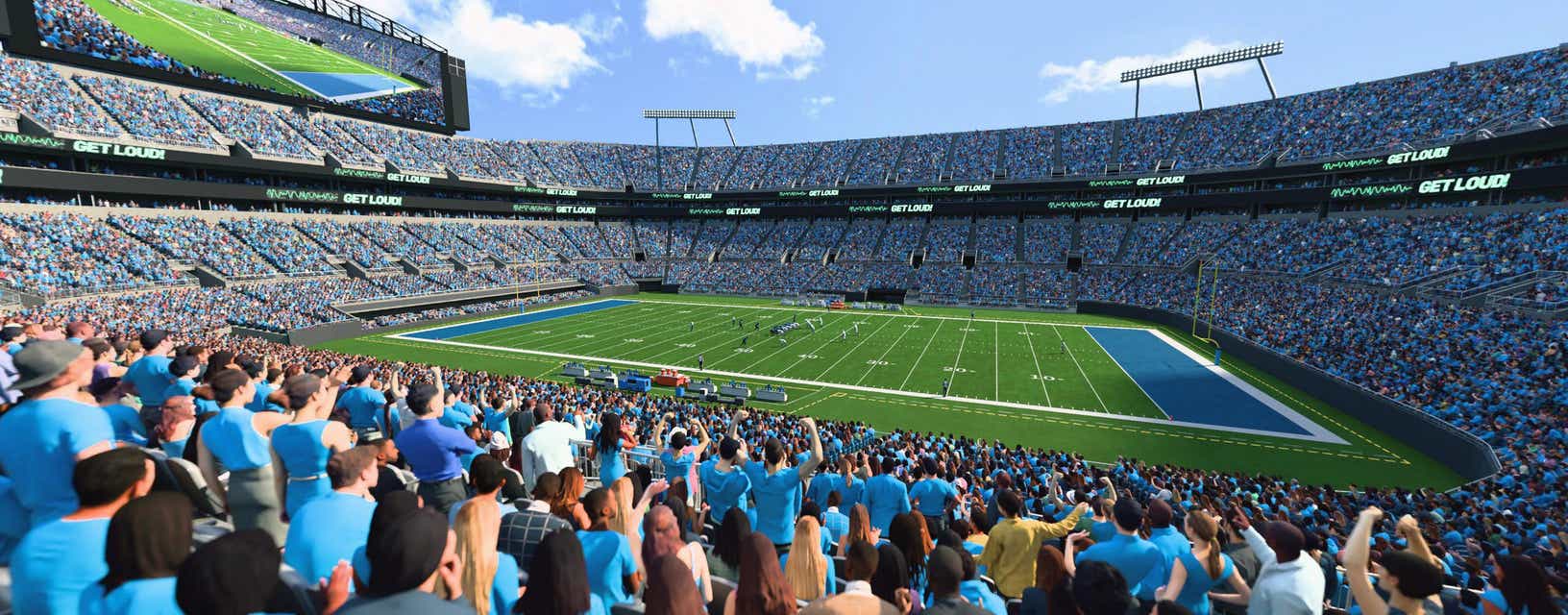 Seat view from Club