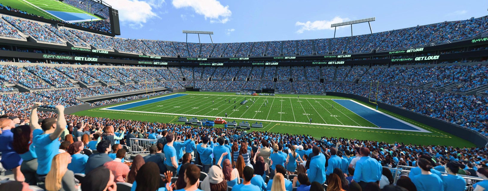 Seat view from Club