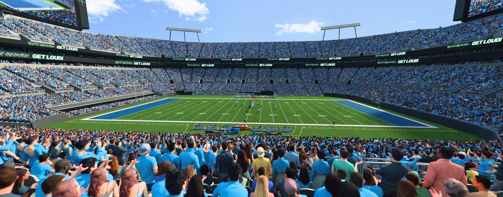 Seat view from Club