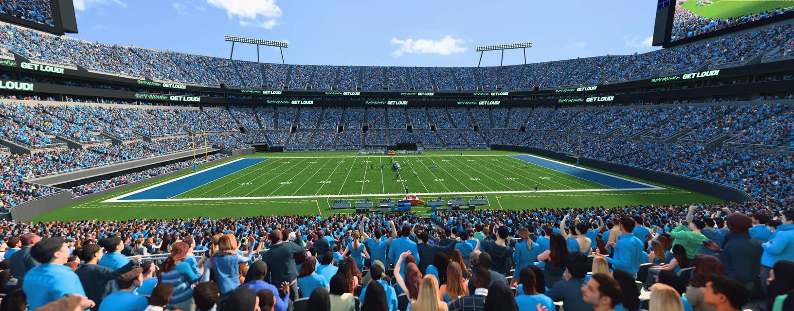Seat view from Club