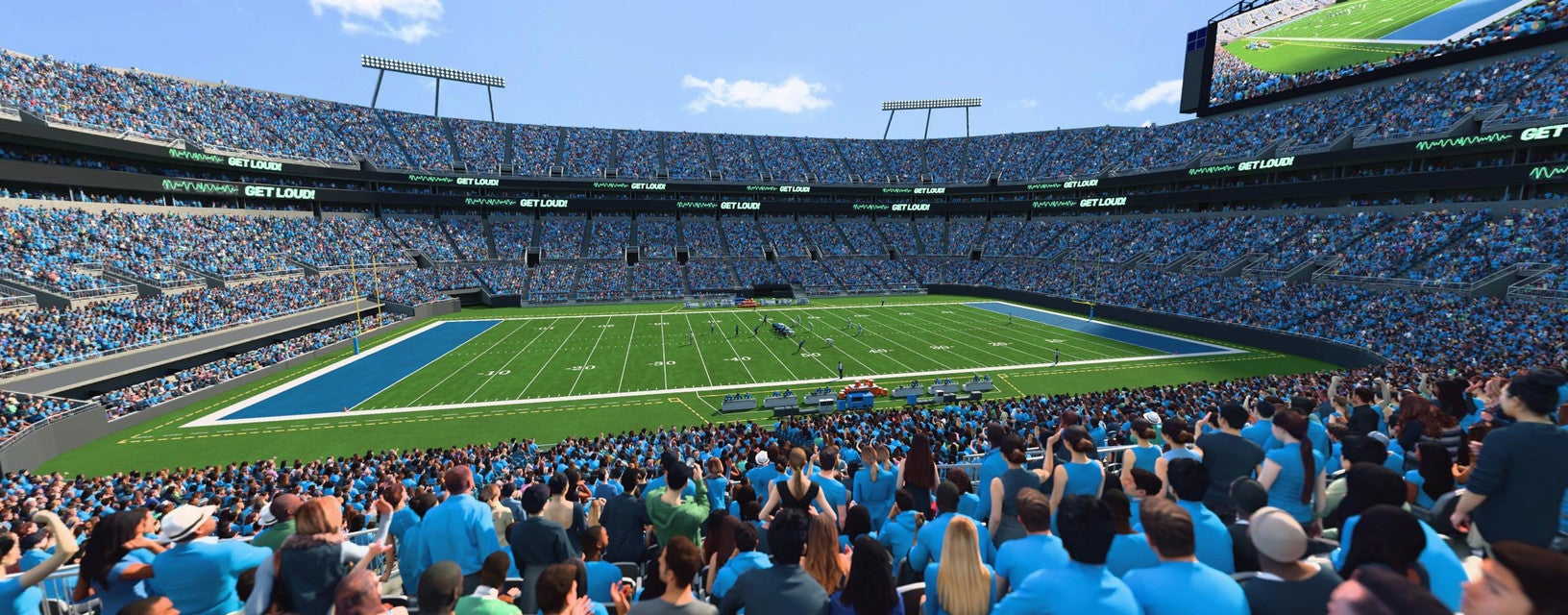 Seat view from Club