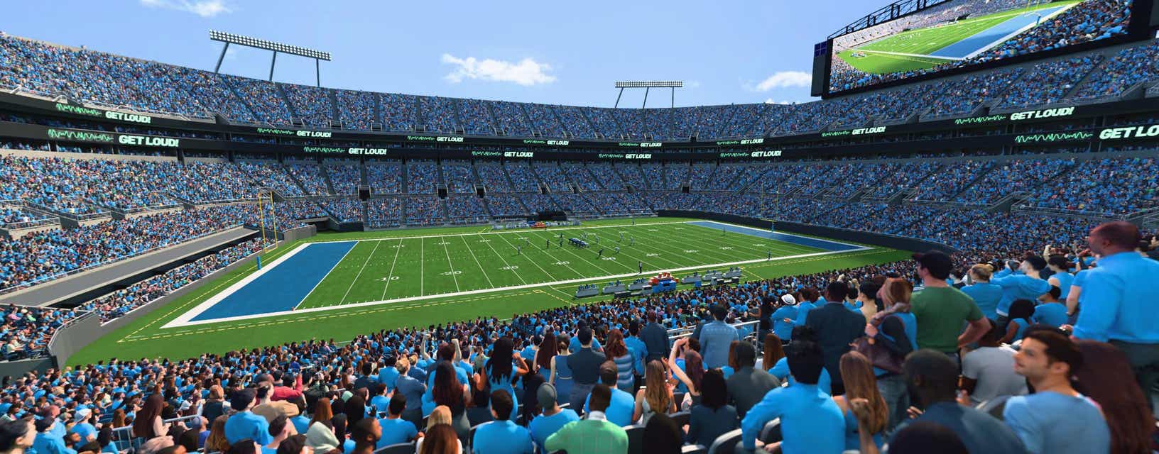 Seat view from Club