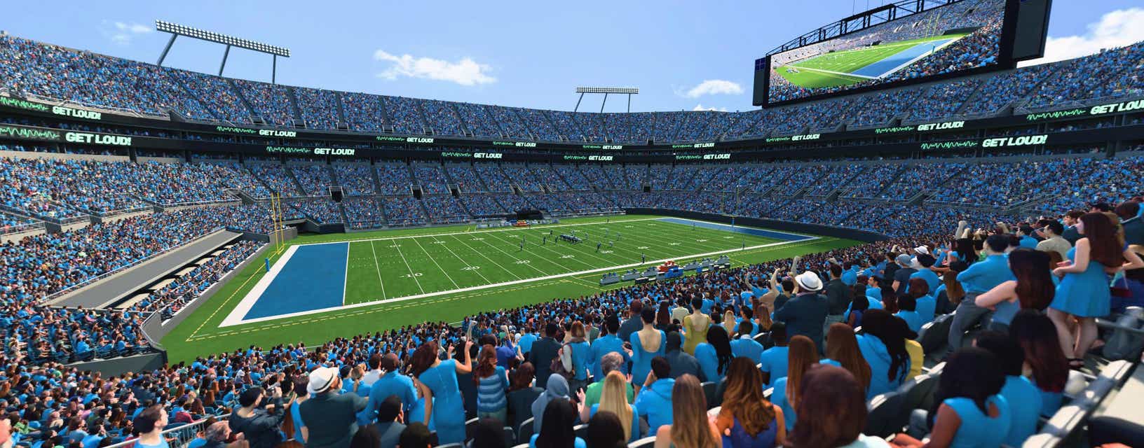 Seat view from Club
