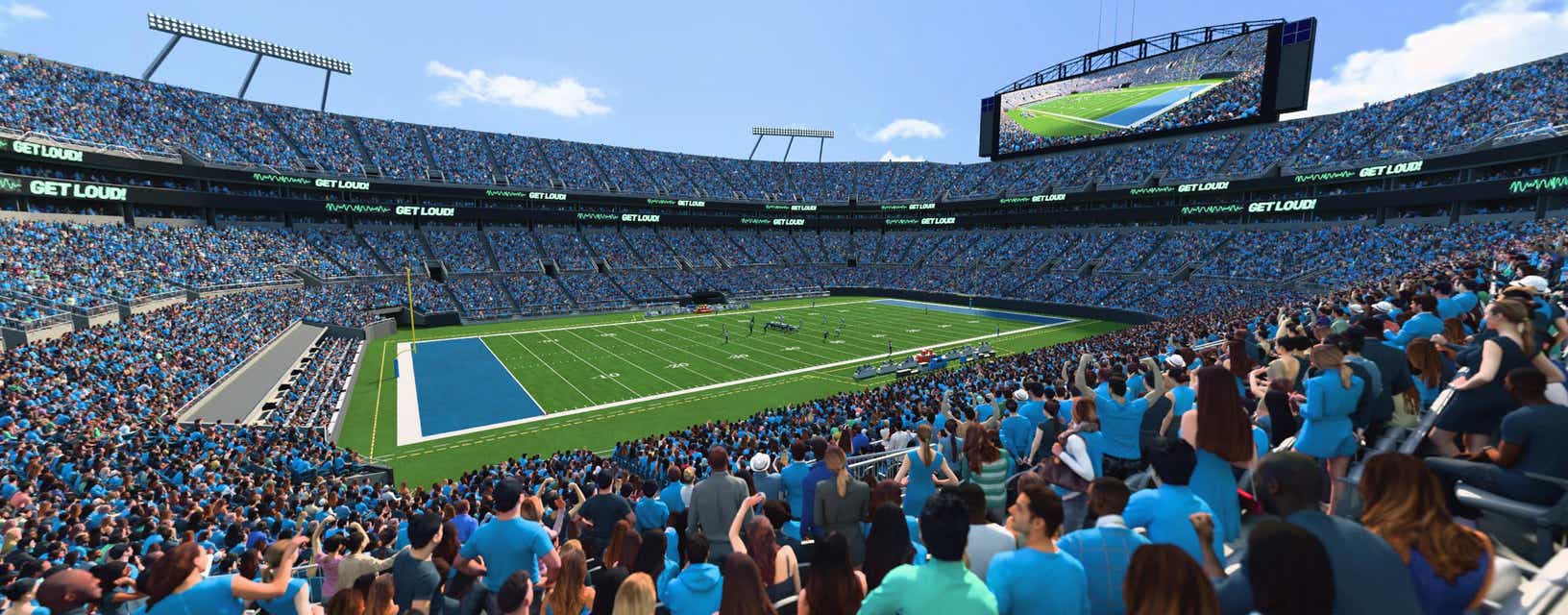 Seat view from Club