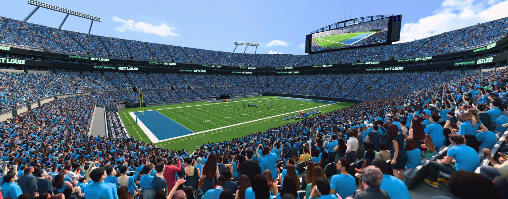 Seat view from Club