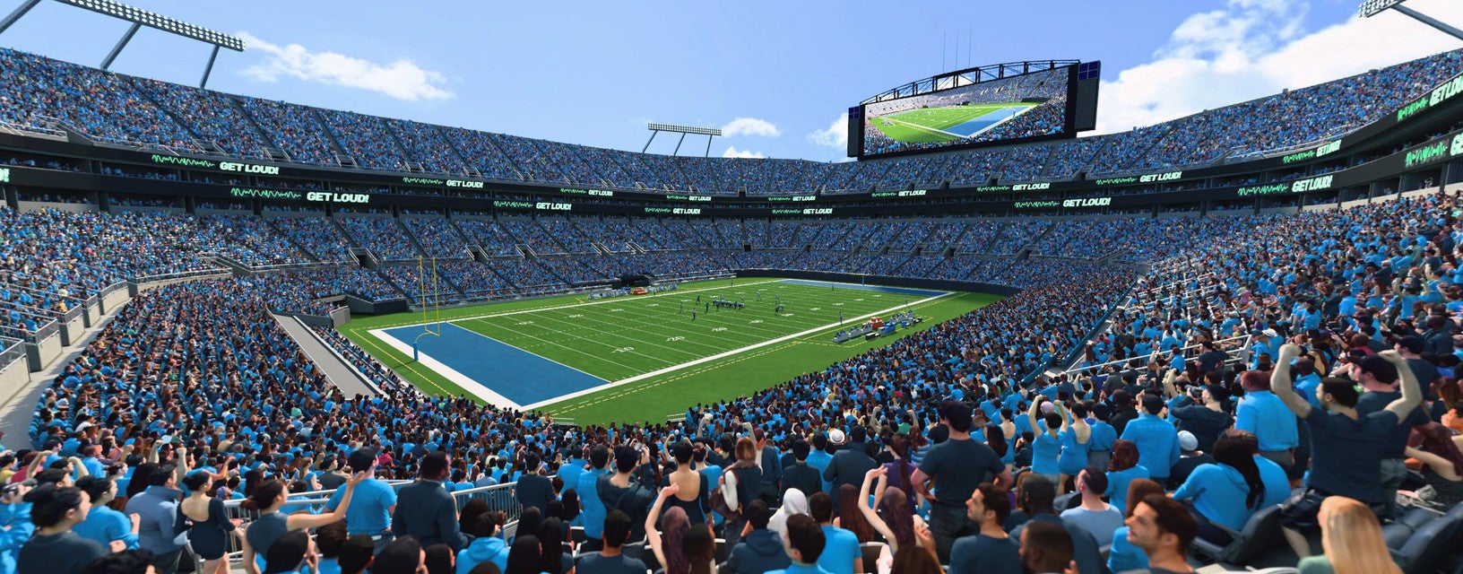 Seat view from Club
