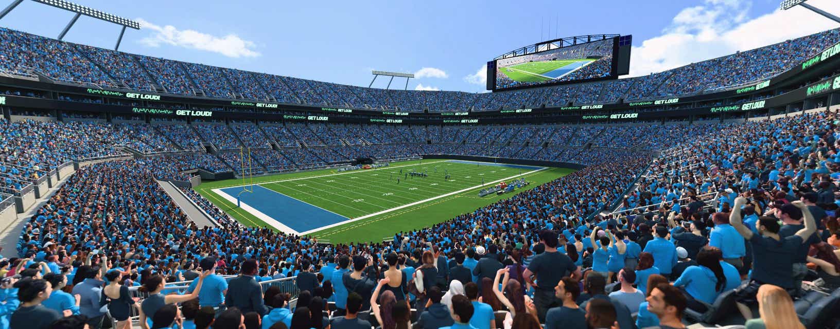 Seat view from Club
