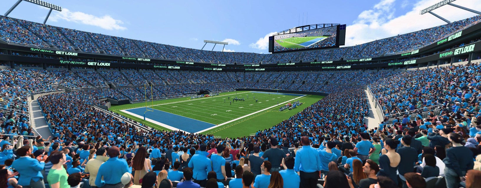 Seat view from Club