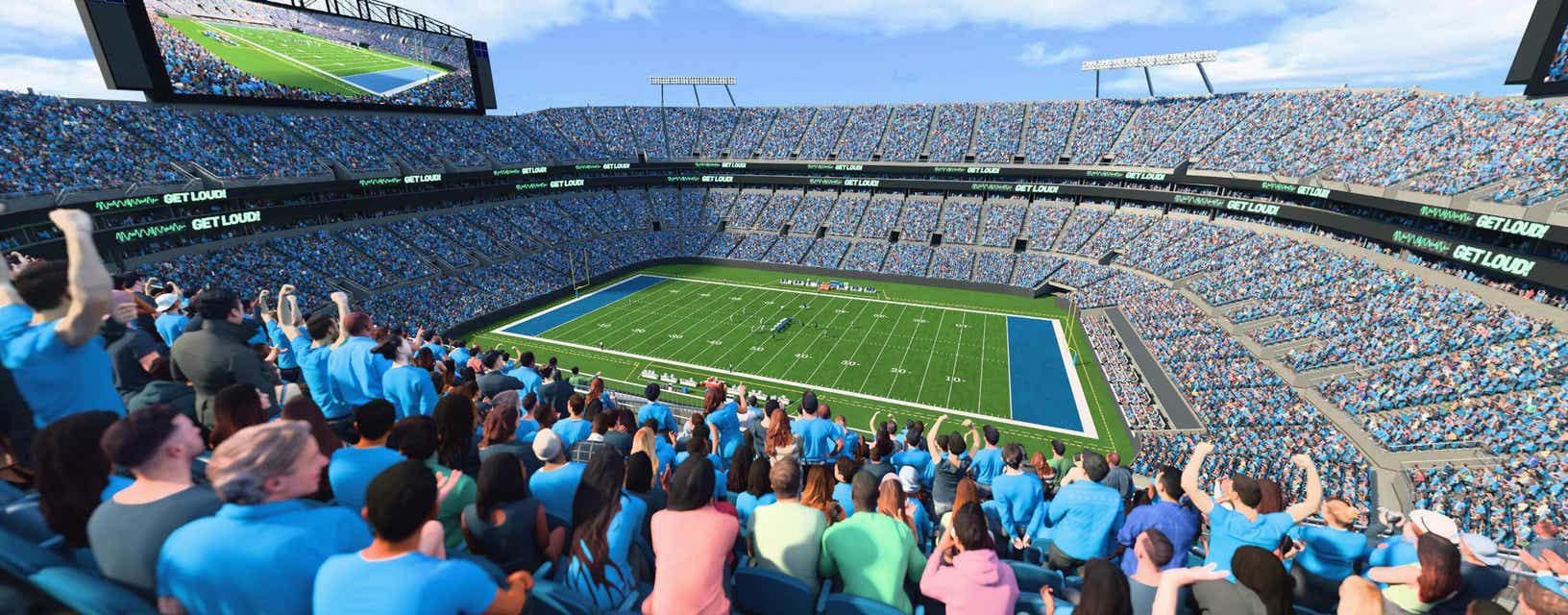 Seat view from Upper Sideline