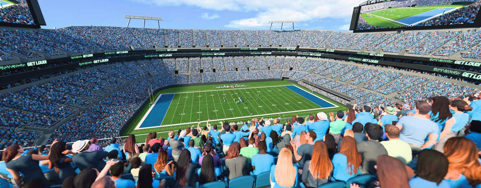 Seat view from Upper Sideline