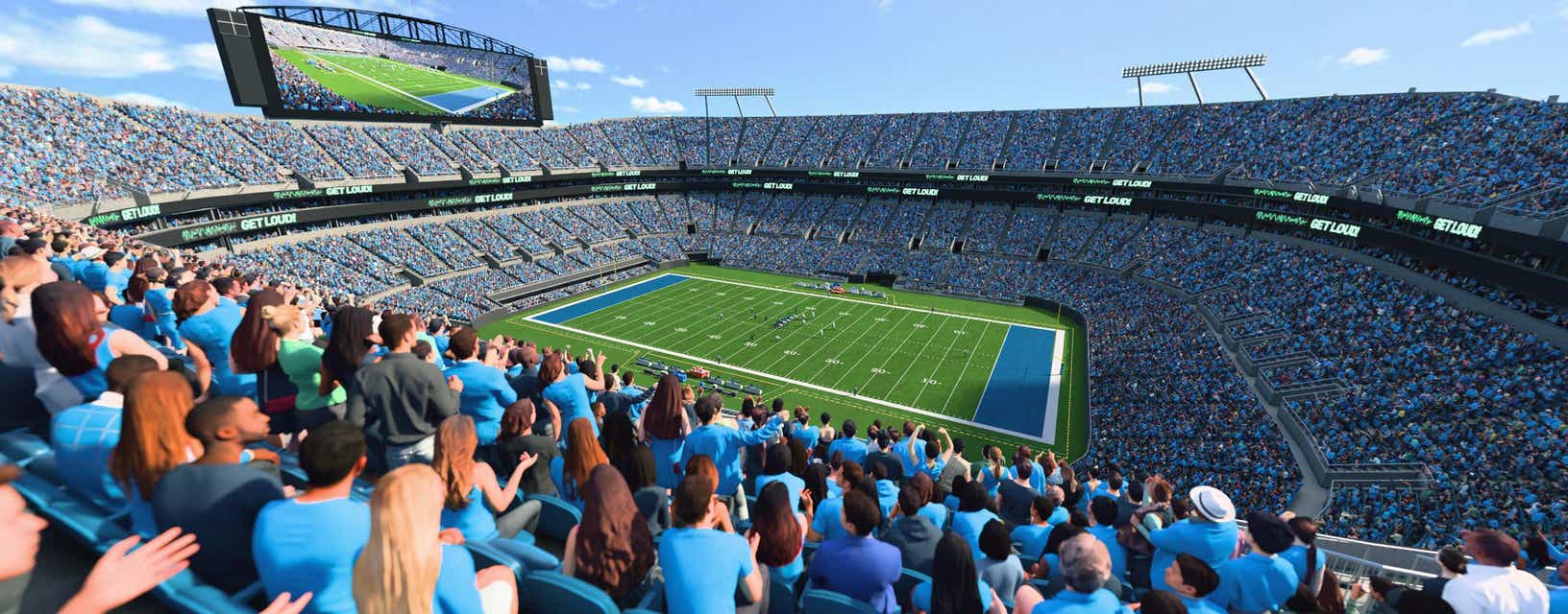 Seat view from Upper Sideline