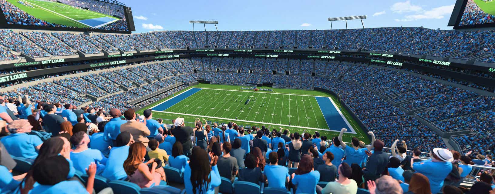 Seat view from Upper Sideline