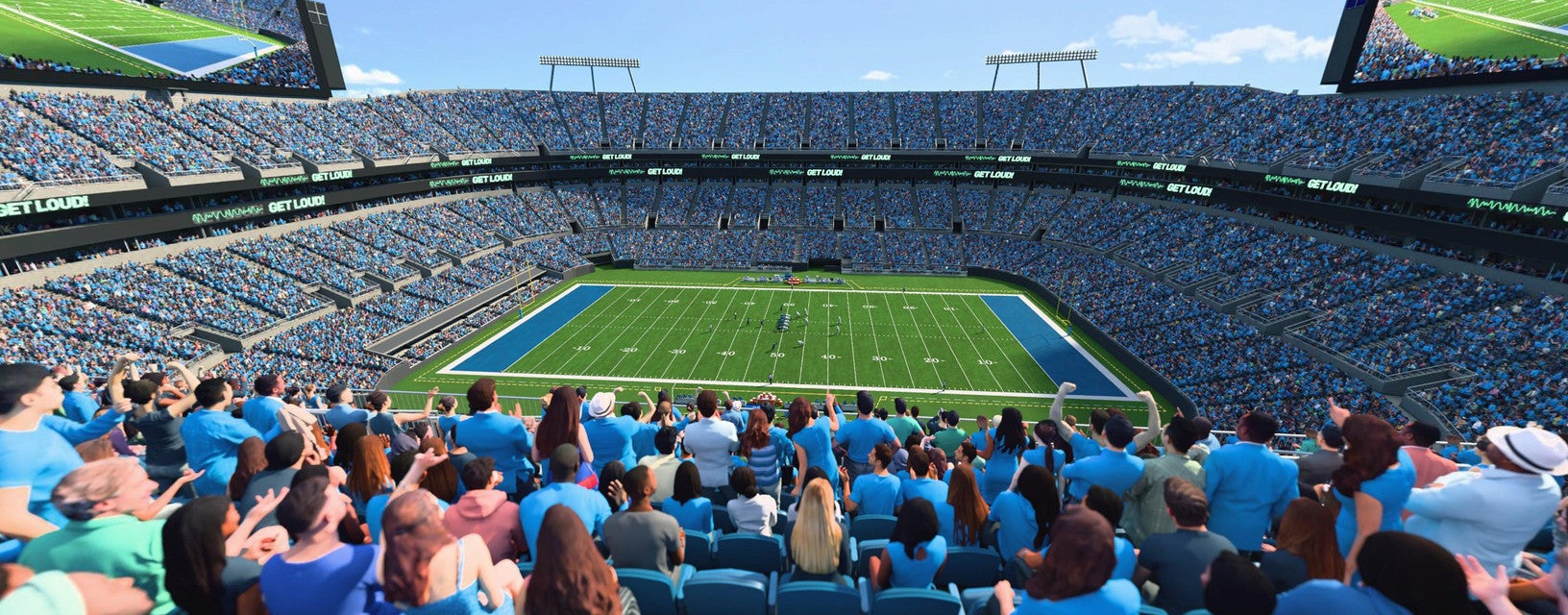 Seat view from Upper Sideline