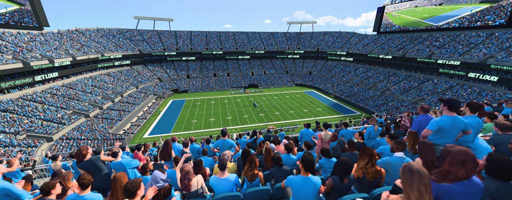 Seat view from Upper Sideline