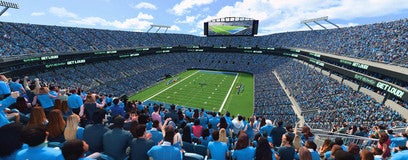 Seat view from Upper End Zone