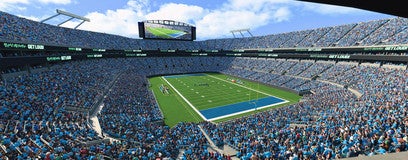 Seat view from Gridiron Club