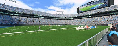 Seat view from Vault