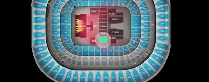 Seat view from Floor