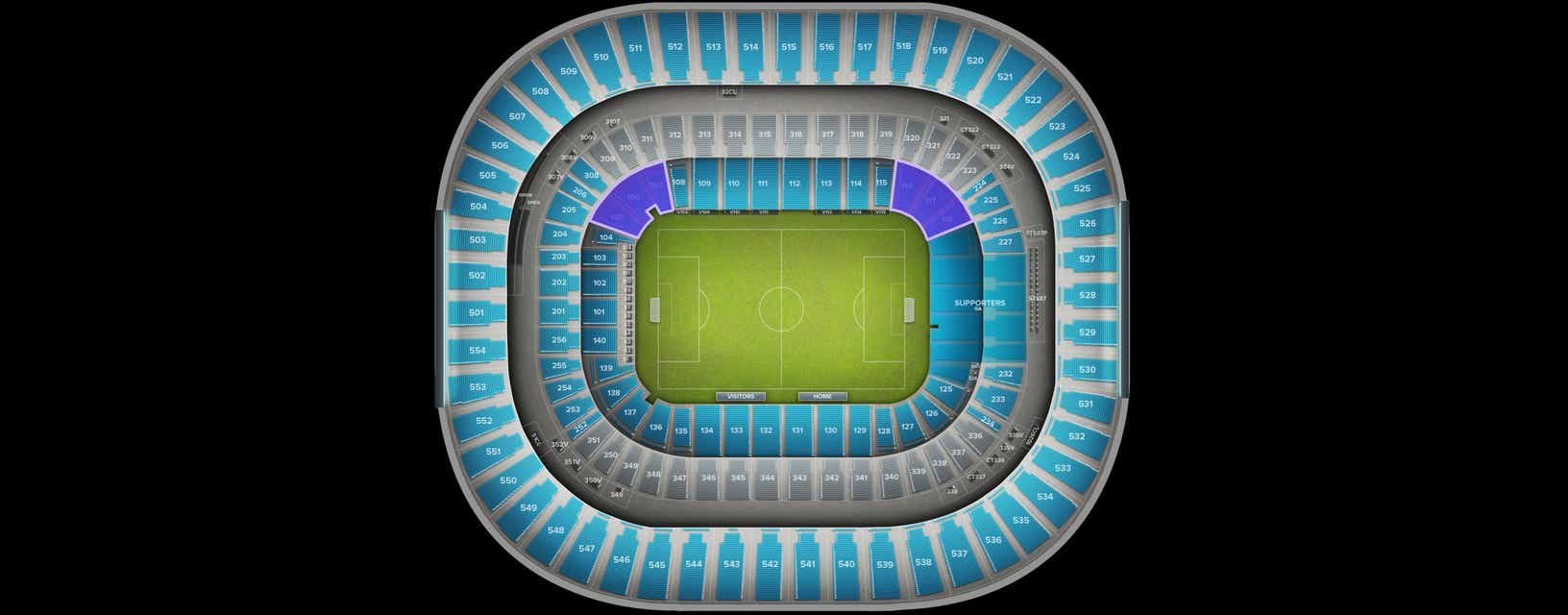 Seat view from Lower Corner