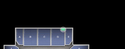 Seat view from Standing Room Only