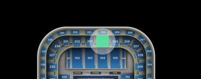 Seat view from Middle