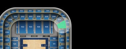 Seat view from Middle