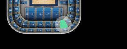 Seat view from Middle