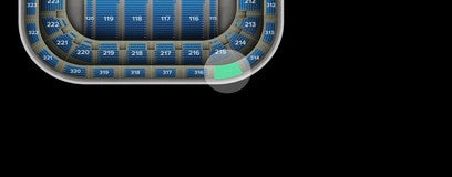 Seat view from Upper