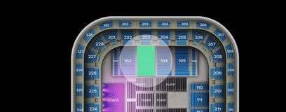 Seat view from Riser