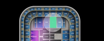 Seat view from Riser