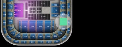 Seat view from Middle