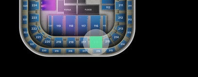 Seat view from Middle