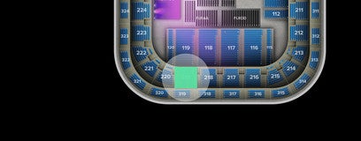 Seat view from Middle