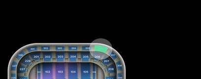 Seat view from Upper