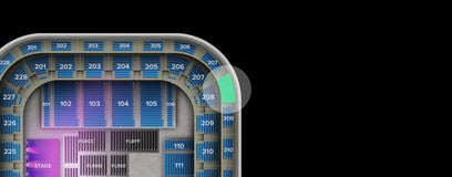 Seat view from Upper