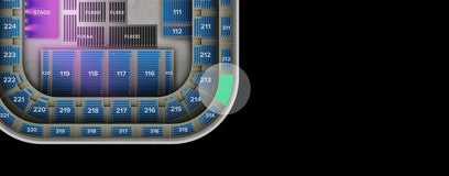 Seat view from Upper