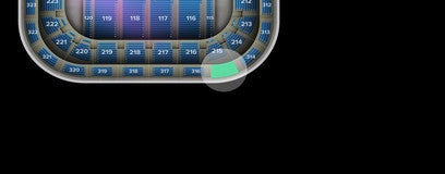 Seat view from Upper