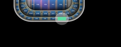 Seat view from Upper