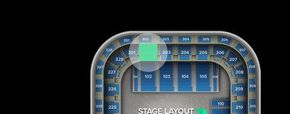 Seat view from Middle