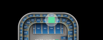 Seat view from Middle