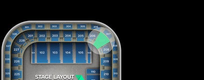 Seat view from Middle