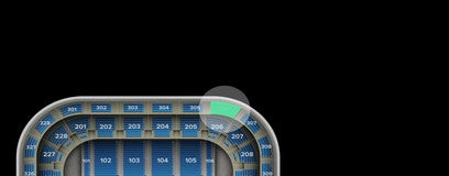 Seat view from Upper