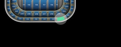 Seat view from Upper